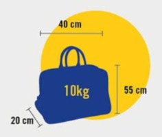 Estas las medidas de equipaje de Ryanair